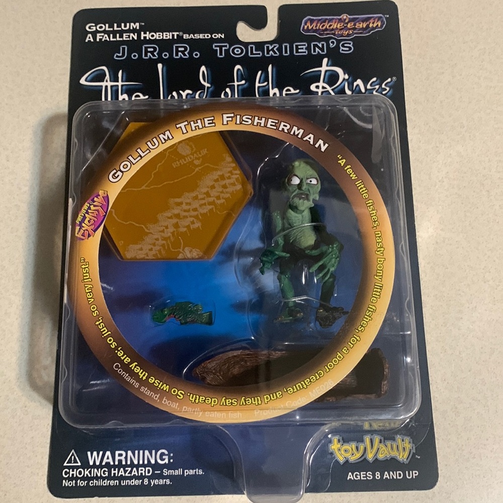 1999 Toy Vault Gollum A Fallen Hobbit based on Tolkien’s Lord of the Rings
